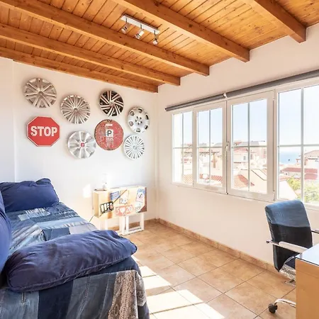 Appartamento Flatguest + 2 Terraces + 9 Pax + Sea View Pájara